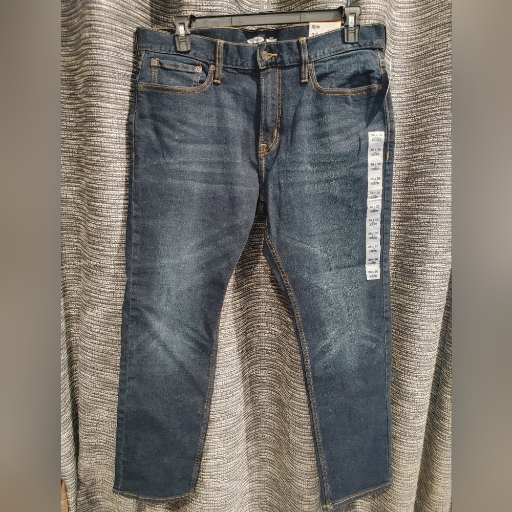 Old Navy Blue Jeans 36x30 slim